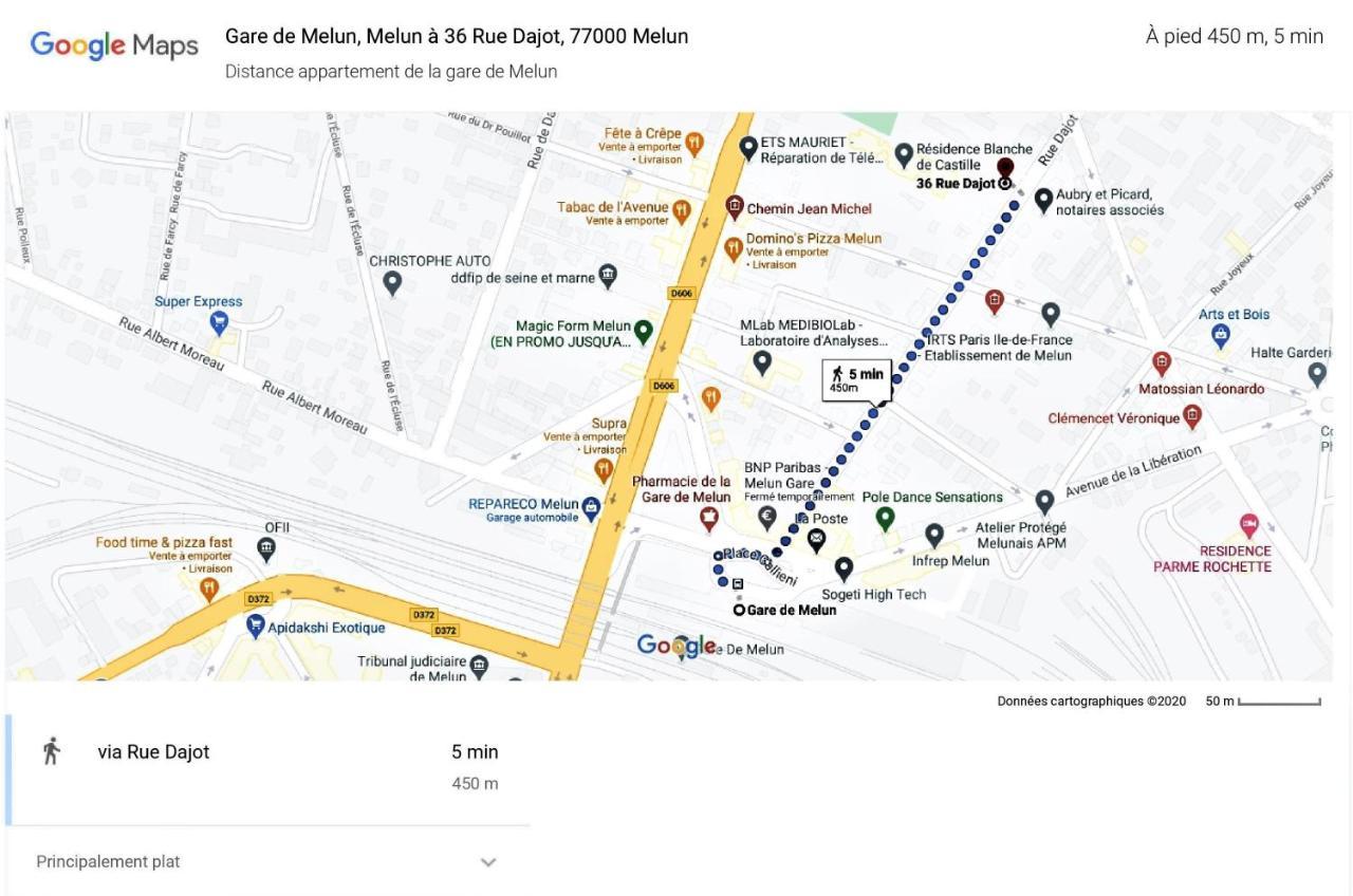 Studio A 300 Metres De La Gare Et 25 Minutes De Paris En Train Мелён Экстерьер фото